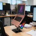 Laptopständer mit USB-Hub und Telefonhalter, Modell 2025