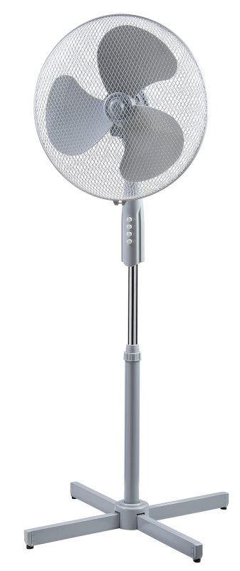 Wholesale 3 air speed rechargeable mini fan powerful 8 inch portable air circulation fan with LED display floor fan