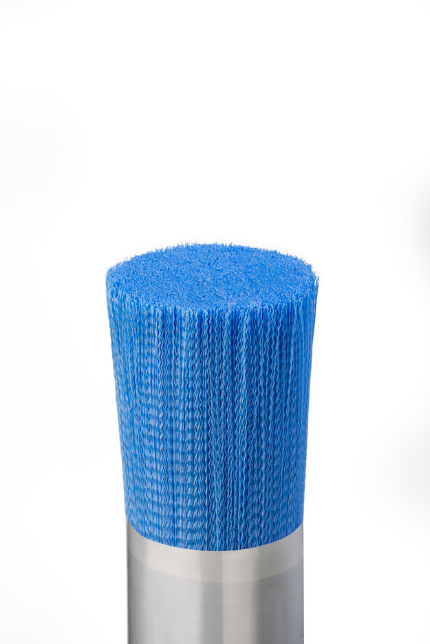 Acid and alkali resistant functional brush bristles