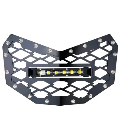N2 Can-am Aluminum Alloy LED Grille with 8 Inch Cree-LED Light Bar for Can-am Maverick X3