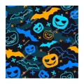 100% Polyester Halloween Organza bedruckter Rock Stoff