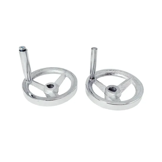 China Supplier CNC Accessories Lathe Chrome Handwheel for Sale