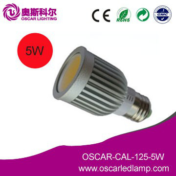 high power LED spotlight COB 5W warm white with CE & RoHS