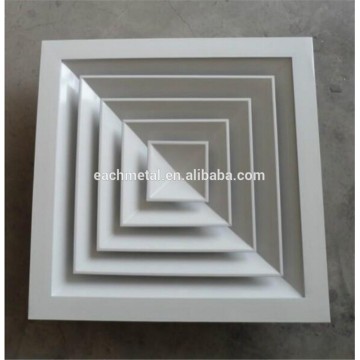 Aluminum Alloy Square Air Vents Diffuser for HVAC Systems