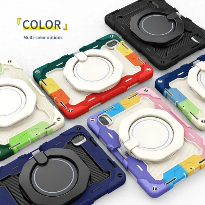 360 Rotation Hard Plastic Rugged Shockproof Kickstand Kids Tablet PC Cover for Xiaomi Mi Pad 5 - Armor Case" 

However, for a more concise and SEO-friendly title, you might consider:

"Rugged 360 Rotating Shockproof Case for Xiaomi Mi Pad 5