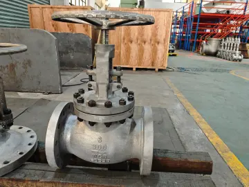 6" 300LB WCB Globe Valve