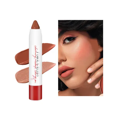 Flora Ruby Custom Korean Shimmer Cream Blush Stick