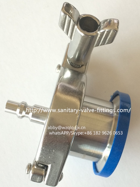 Sanitary Stainless Steel Air Blow Check Valve 3