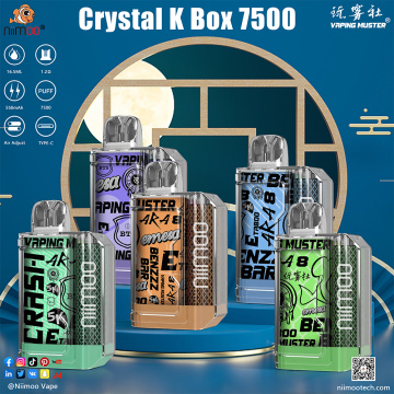 Crystal K Box 7500 Cigarrillo electrónico