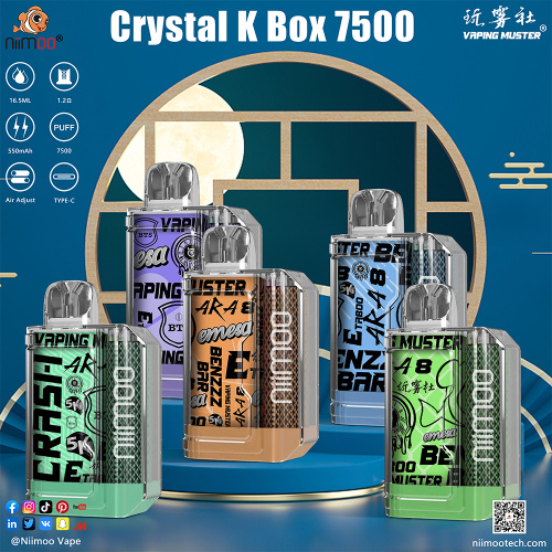 Crystal K Box 7500 Electronic Cigarette