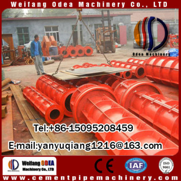 concrete pipe mold for Roller Suspension type, concrete pipe manufacture machine