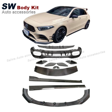 Carbon Fiber FD Style Body Kit for Mercedes-Benz A-Class W177 A35 A45 A45S