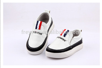 2016 new design casual kid shoes comfortable leather shoes for kids