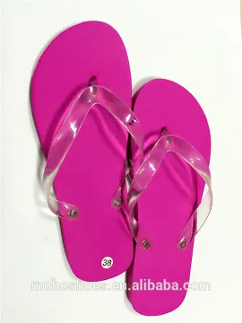 transparent unisex PE flipflop 2016