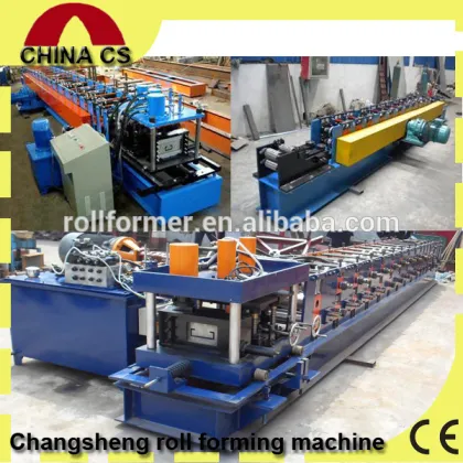 C Z purlin machine for steel construction