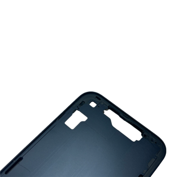 Panel posterior de teléfono celular de aluminio azul CNC personalizado