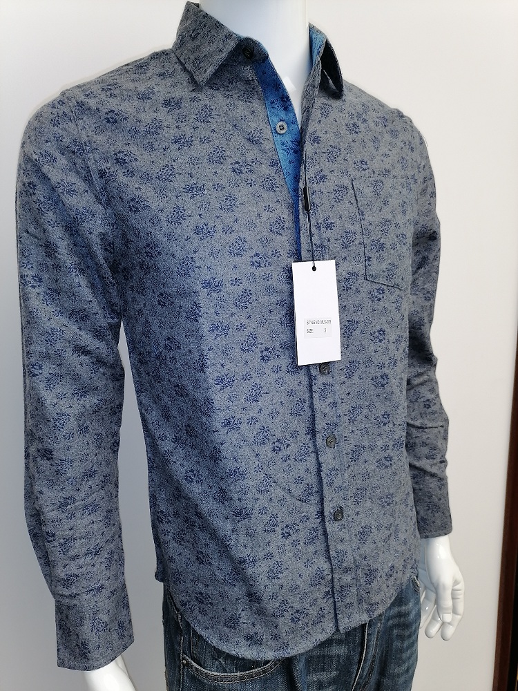 mens t/c print shirt 2