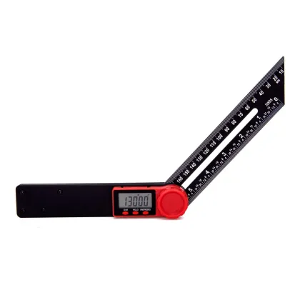 2 in 1 Digital Protractor Ruler