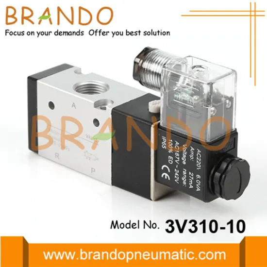 3V310-10-NO Airtac Type 3 Way Pneumatic Solenoid Valve