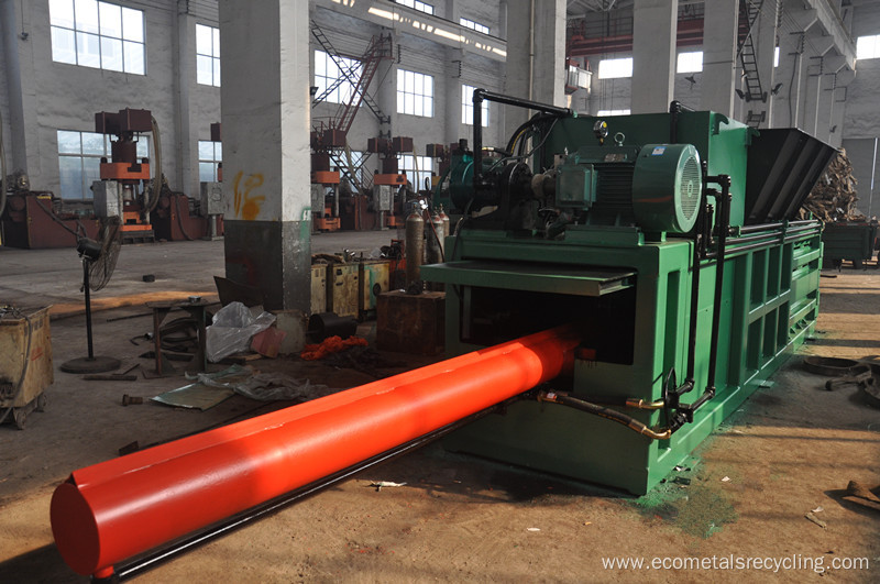 Hydraulic Waste Paper Cardboard Plastic Straw Compactor