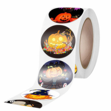 Halloween Holiday Decoration Sticker Label Printing