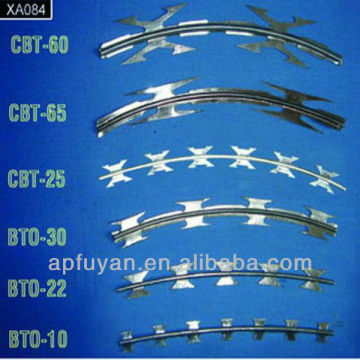 Anping razor barbed wire / exporting factory