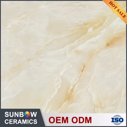 Dark oriental burly microcrystalline tile