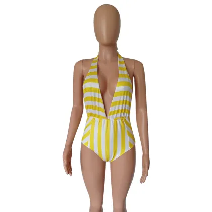 Women Sexy Sport Bikini Monokini Backless Swimwear