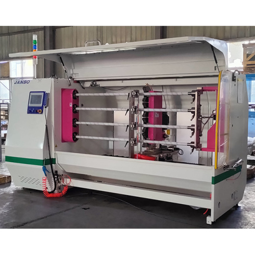 Mesin pemotongan pita harness empat aci empat batang