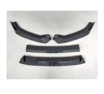 High Quality ABS Glossy Black Auto Accessories Body Kit for AUDI A3/S3 2017 Front Bumper Lip Splitter
