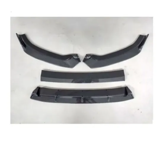 High Quality ABS Glossy Black Auto Accessories Body Kit for AUDI A3/S3 2017 Front Bumper Lip Splitter