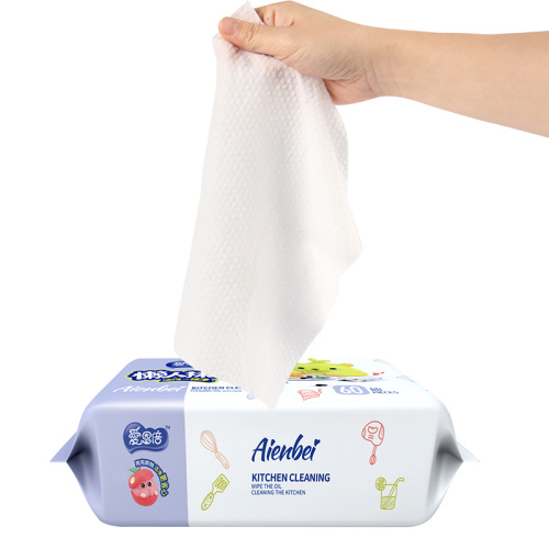 Disposable Kitchen Dish Cloth Cleaning Wipes