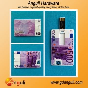 USB Flash Drive Card, Credit Card Shaped USB Flash Drive