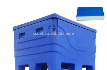 insulated fish box large fish chest plastic live fish holding container