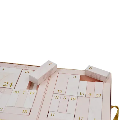 Empty Beauty Recycle Material Sustainable Advent Calendar