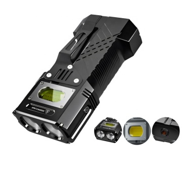 Professional Warsun X609 Glare 5000 Lumens Aluminum Alloy IP56 Adventure Flashlight with COB Technology - Multi-Purpose Tool