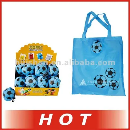 Nylon 190T Fashion Polyester Football Folding Bag