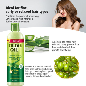 Private Label Olive Oil Hair Growth Shampoo and Conditioner for Curly Hair