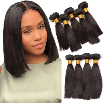wholesale price double drawn hair bundles, short length double drawn virgin vietnamese hair straight bundle