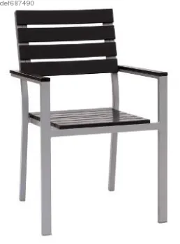 aluminium nonwood chair