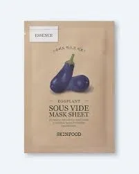Skin Food Broccoli Sous Vide Mask Sheet for Korean Cosmetics and Facial Skin Care