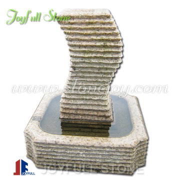 Granite Material Decorative Pillar Fountains
