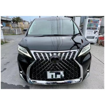Lexus LM LM300 i Alphard Velifire 2015+ Zestaw do ciała z zderzakami, kratką, reflektorami, tylnymi światłami, kapturem