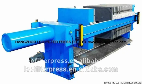 Leo Filter press for Building contruction site wastewater treatment
