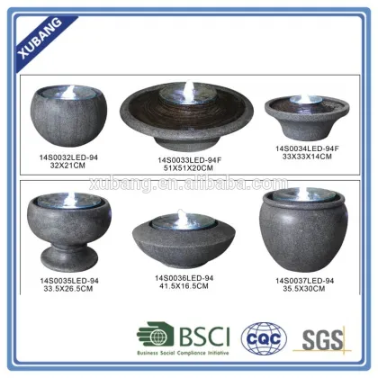 hot garden fountain home decor tabletop fountain lights