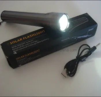 LED Solar Torch with High Brightness