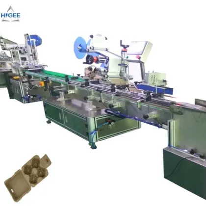 Automatic Self-Adhesive Salted Duck Egg Tray Labeling Machine