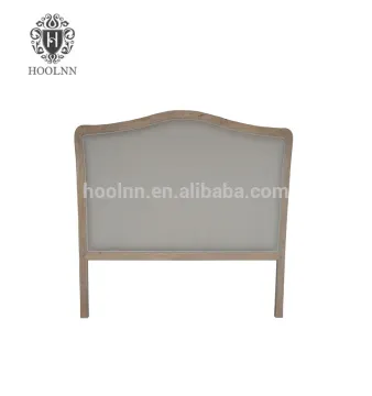 Antique Oak Linen Headboard Plain