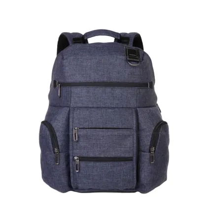 factory direct bag china manufacturer Mustard grey color handsome backpack