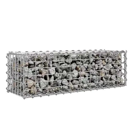 4mm Wire Cage Mesh Galvanized Steel Gabion Stone Basket Retaining Wall
